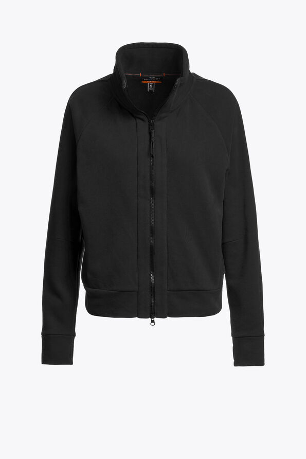 Parajumpers VALAMARA - FULL-ZIP FLEECE BLACK 26WMPWFLTZ34P880541