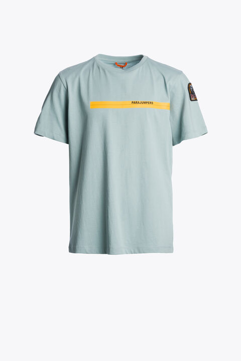 Parajumpers TAPE - T-SHIRT SMOKE BLUE 25SMPBTSIT61PBI0323