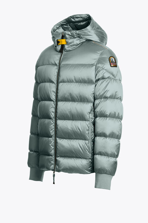 Parajumpers PHARRELL - HOODED BOMBER PURITAN GREY 25WMPMPUSX13P240104