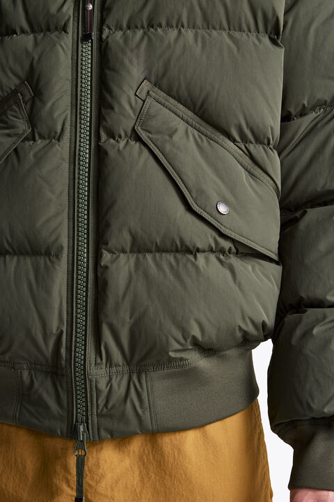 Parajumpers WILMONT - HOODED BOMBER BLACK 26WMPMPUHF02P300541