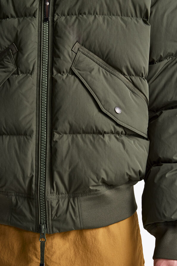 Parajumpers WILMONT - HOODED BOMBER BLACK 26WMPMPUHF02P300541