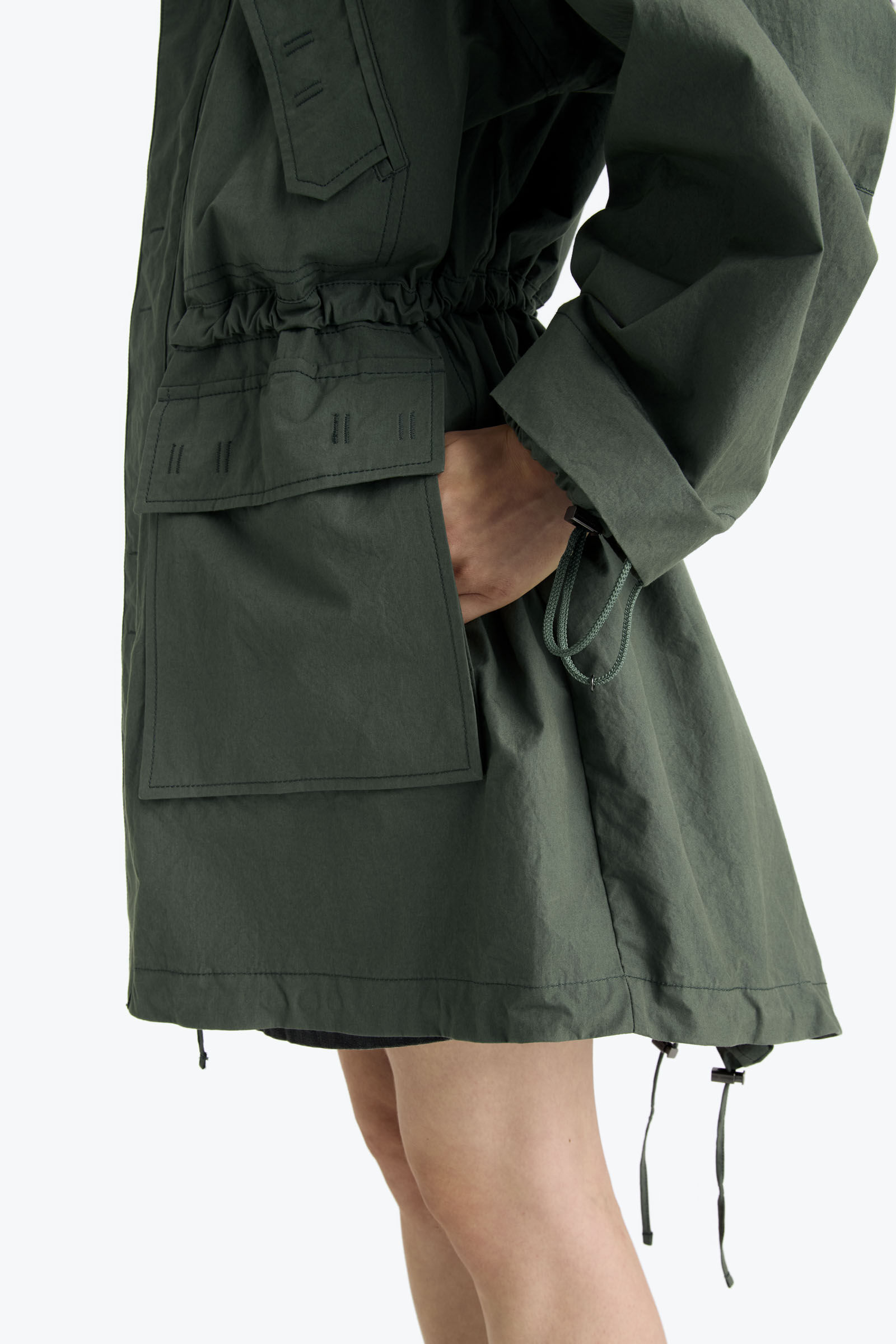 ALENKA - HODDED PARKA SMOKY PINE | Parajumpers®