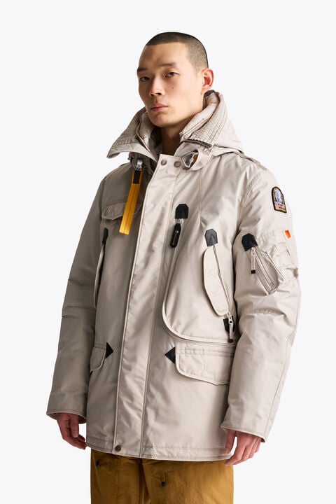 Parajumpers RIGHT HAND - HOODED JACKET PHANTOM 26WMPMJKMA03P010736