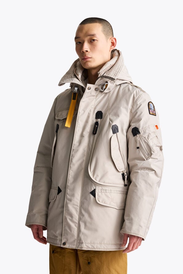 Parajumpers RIGHT HAND - HOODED JACKET PHANTOM 26WMPMJKMA03P010736
