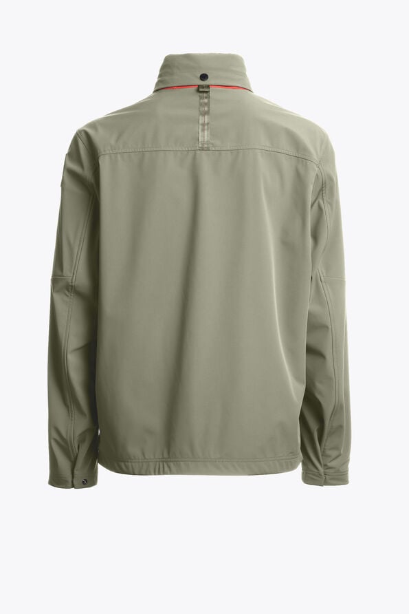 Parajumpers HOOPER - WINDBREAKER JACKET ASHEN SAGE 26SMPMJKEE02P030274
