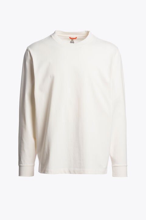 Parajumpers ROYAL - T-SHIRT A MANICA LUNGA STAR WHITE 26SMPMTSJC03P080290