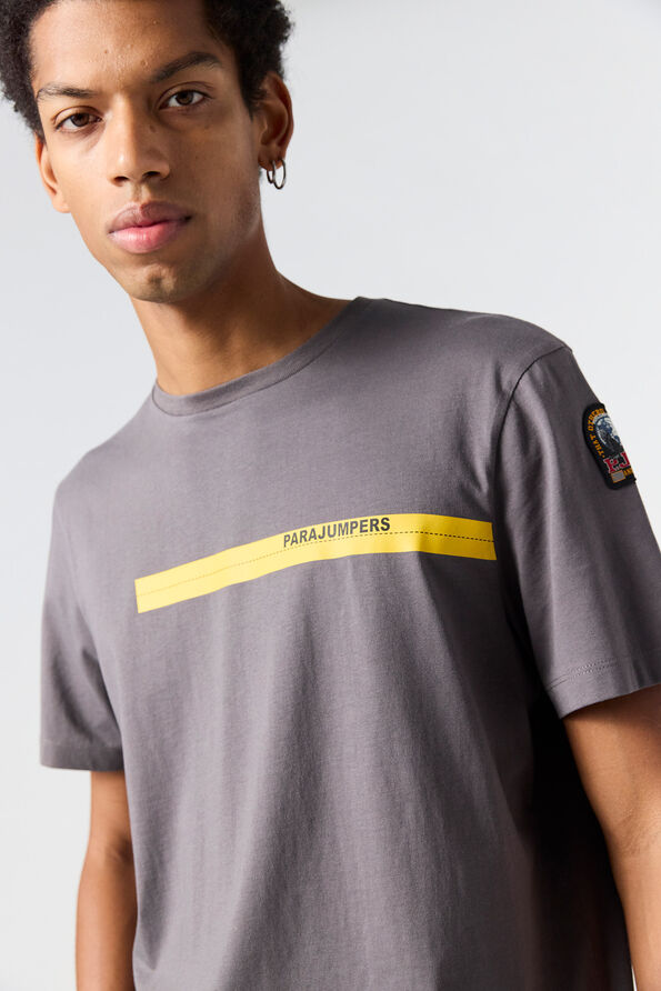 Parajumpers TAPE - T-SHIRT PEWTER 25WMPMTSIT01P650735