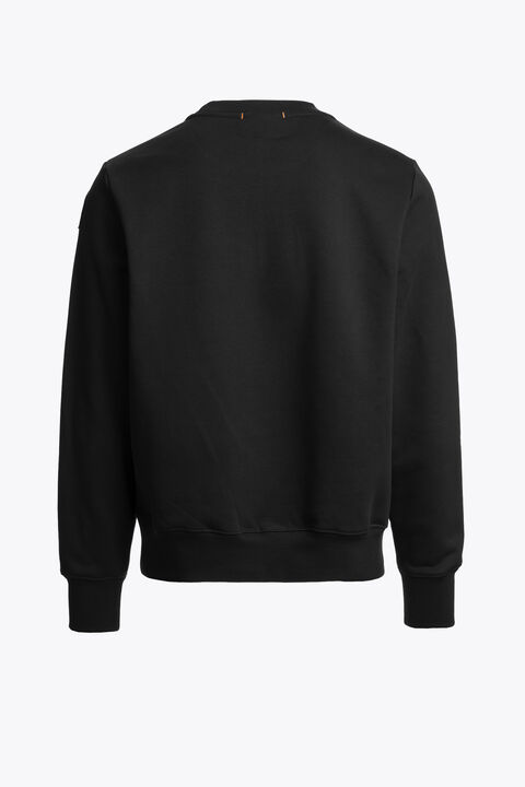 Parajumpers K2 - CREWNECK FLEECE BLACK 25WMPMFLEY21P610541