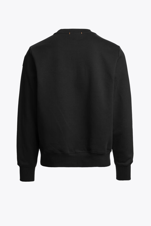 Parajumpers K2 - CREWNECK FLEECE BLACK 25WMPMFLEY21P610541