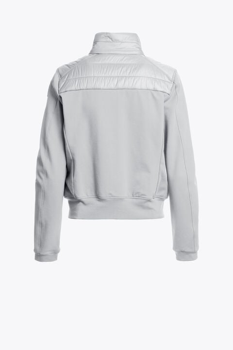 Parajumpers ROSY - HYBRID SWEAT MIST WHITE 26SMPWHYFP32P550677