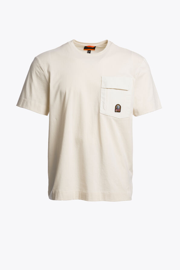 Parajumpers MOJAVE - T-SHIRT WARM IVORY 26WMPMTSRY07P380132