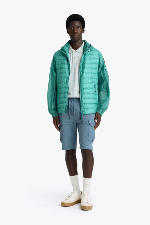 Parajumpers RIMO - HYBRIDE JAS AQUA 26SMPMHYRV05P310522