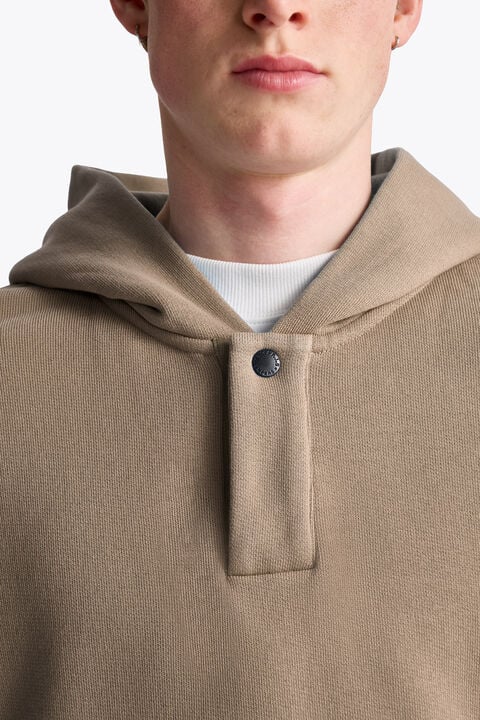 Parajumpers AIDONE - HOODED SWEATSHIRT BLACK 26WMPMFLFJ02P190541