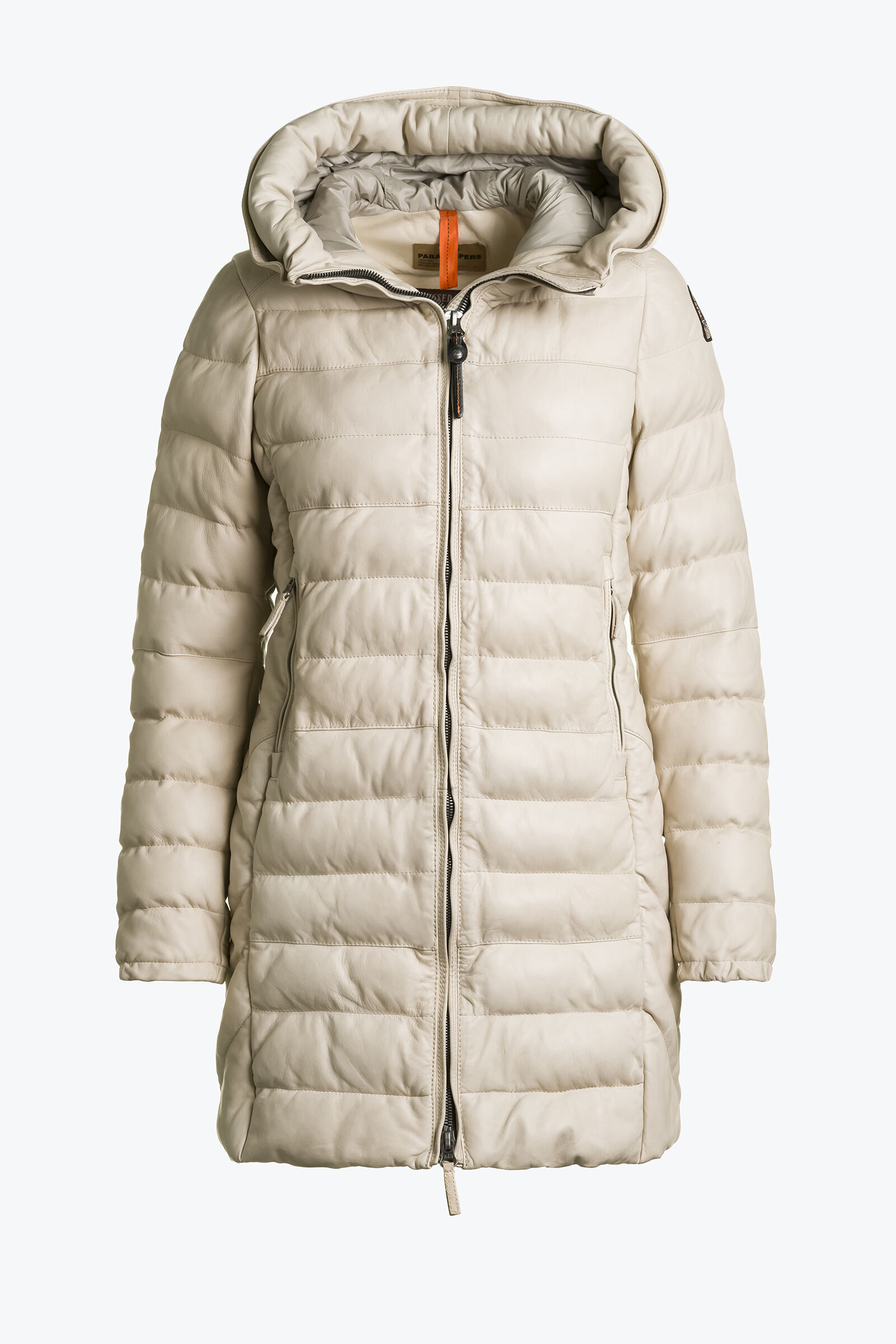 DEMI LEATHER F.F. Jackets in TAPIOCA 