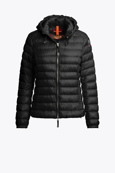 Parajumpers GENIE - HOODED DOWN JACKET BLACK 26WMPWPUSL33P610541