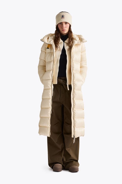 Parajumpers LEAH - フードダウンジャケット WARM IVORY 26WMPWPUSX33P580132