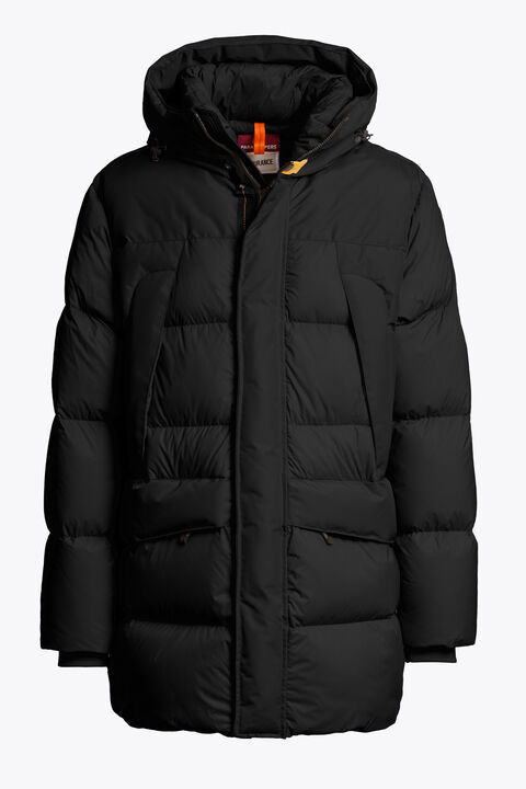 Parajumpers SHEDIR - HOODED PARKA BLACK 26WMPMPUEN04P060541
