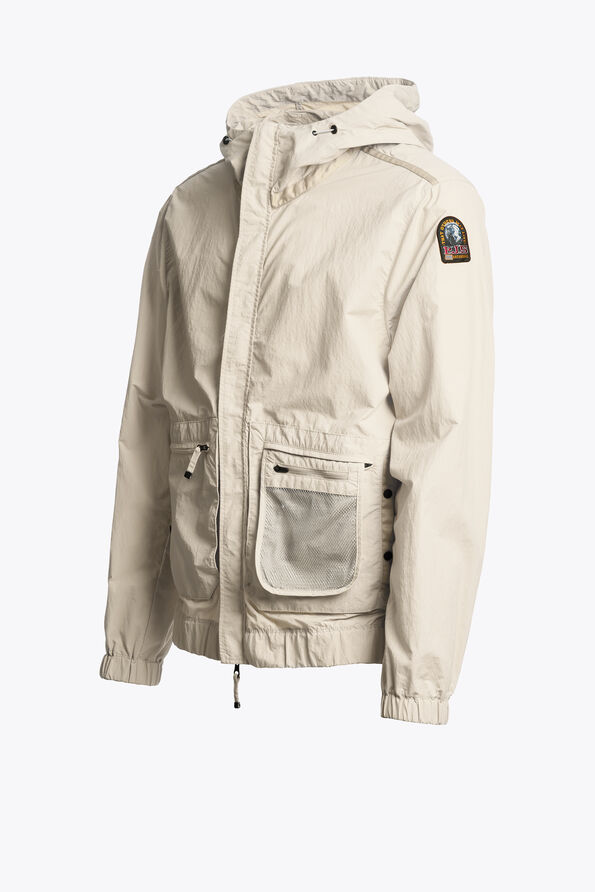 Parajumpers RUBE - JAS MET CAPUCHON BONE 26SMPMJKSJ02P150266