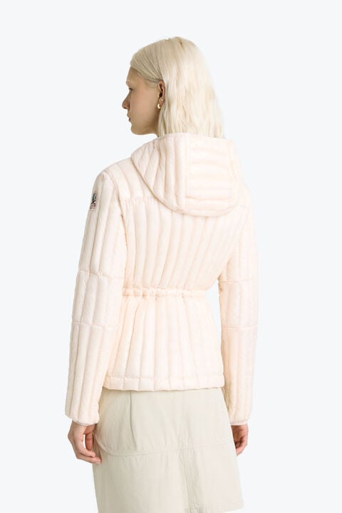 Parajumpers KUON - SHORT PUFFER BLUSH WHITE 26SMPWPUIP33P700281