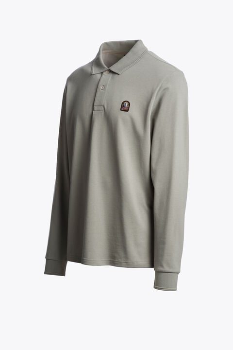 Parajumpers KERROBERT - LONG SLEEVE POLO SHIRT NOWHERE 26WMPMPORQ03P210225