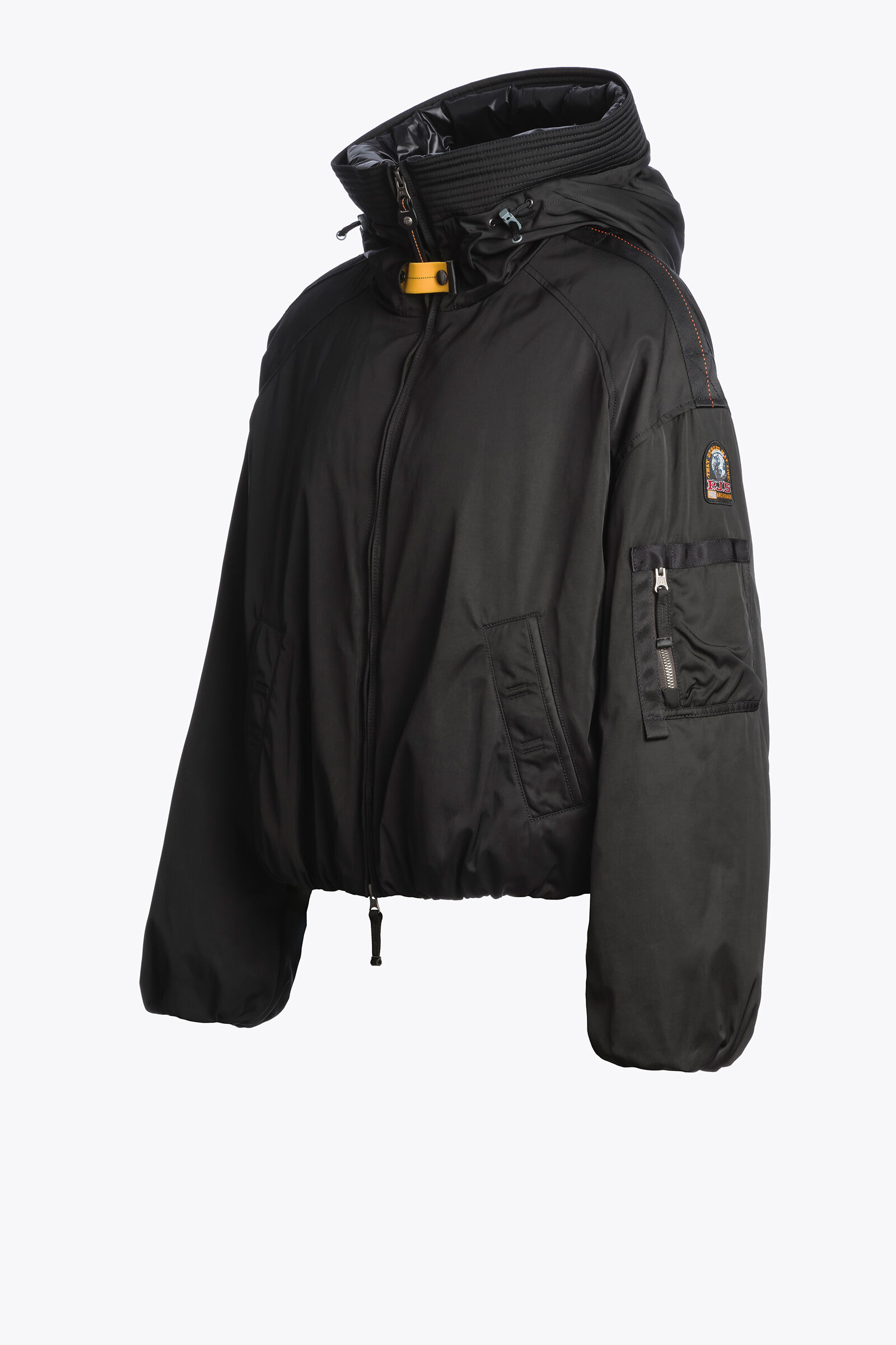 NAADZ - HOODED BOMBER BLACK | Parajumpers® NAADZ - HOODED BOMBER BLACK | Parajumpers®