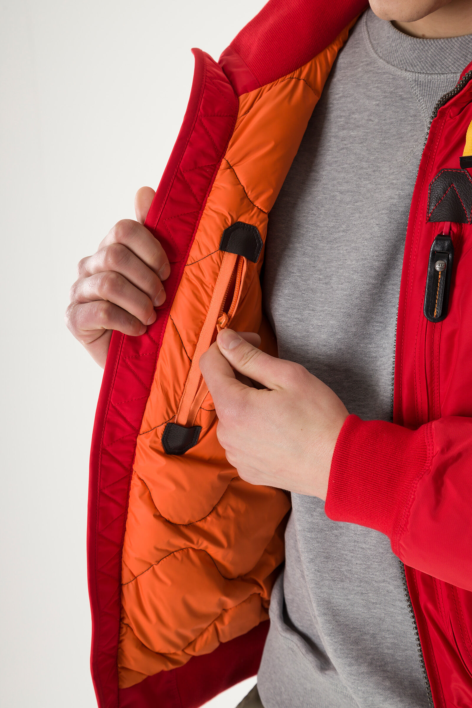 FIRE Jackets in TRUE RED for Men 