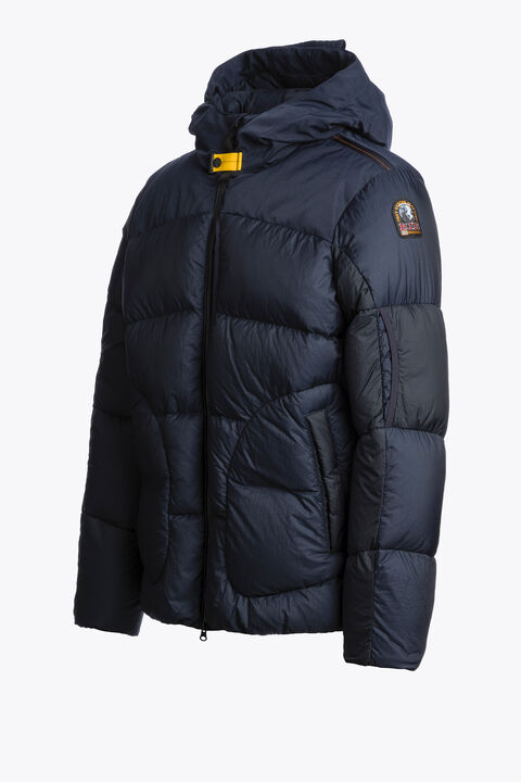 Parajumpers SENTO - HOODED DOWN JACKET BLUE NAVY 25WMPMPUMU02P190316