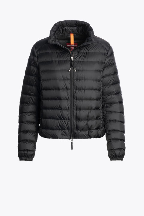 Parajumpers EMILIA - SHORT DOWN JACKET BLACK 25WMPWPUSL30P800541
