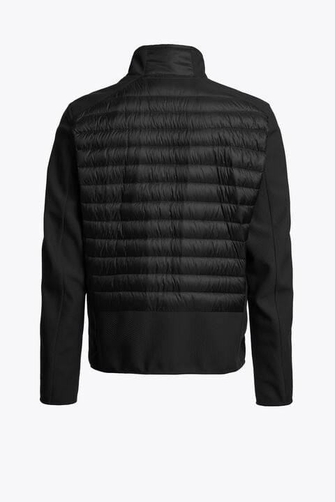 Parajumpers JAYDEN - HYBRID JACKET BLACK 26SMPMHYWU01P050541