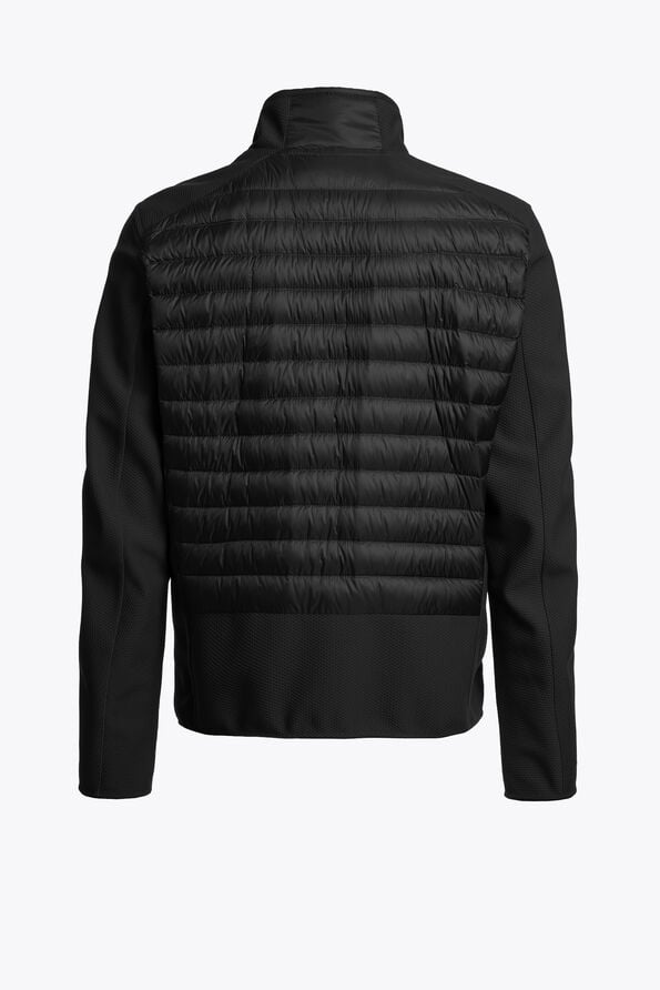 Parajumpers JAYDEN - HYBRID JACKET BLACK 26SMPMHYWU01P050541