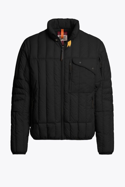 Parajumpers KUON - SHORT PUFFER BLACK 26SMPMPUIP01P240541