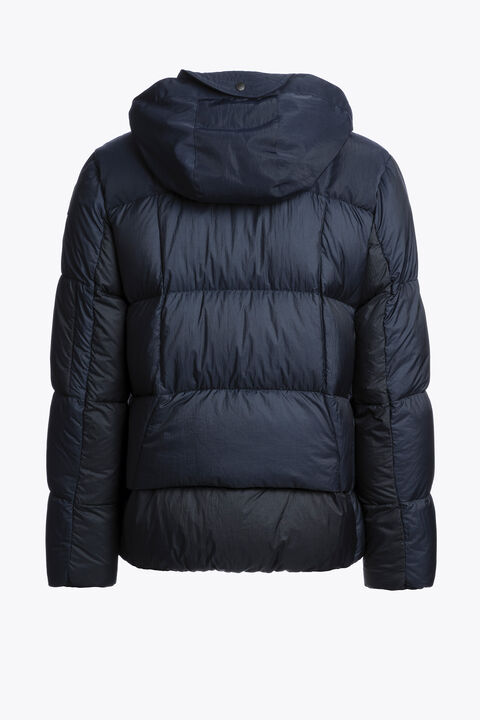 Parajumpers SENTO - HOODED DOWN JACKET BLUE NAVY 25WMPMPUMU02P190316