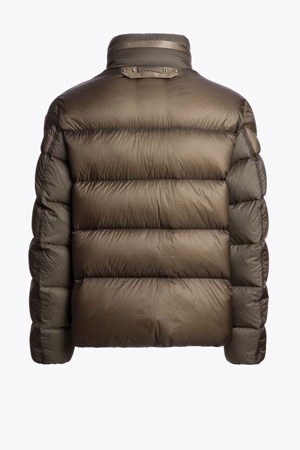 Parajumpers GOLBURN - SHORT DOWN JACKET SLATE MUD 26WMPMPUMU01P320128