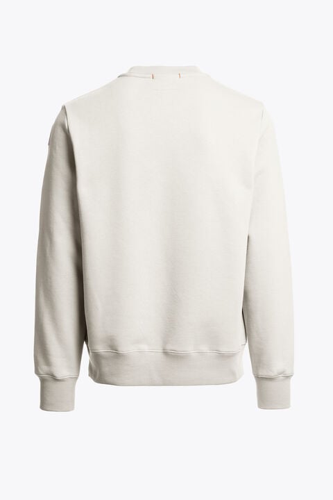 Parajumpers K2 - CREWNECK SWEATSHIRT WARM IVORY 26WMPMFLEY21P160132