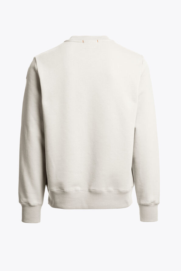 Parajumpers K2 - CREWNECK SWEATSHIRT WARM IVORY 26WMPMFLEY21P160132