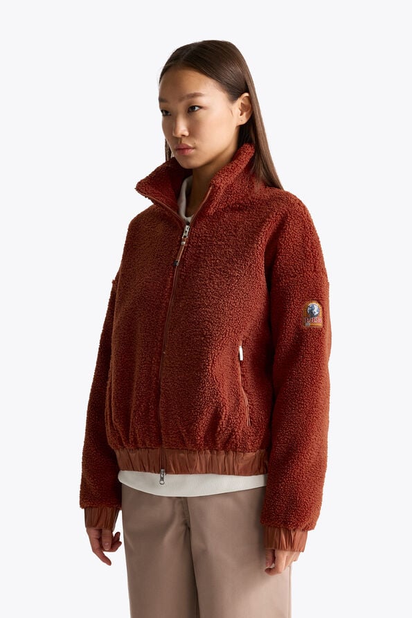 Parajumpers SORI - FULL-ZIP SWEATSHIRT TANDORI 26WMPWFLPF32P640652