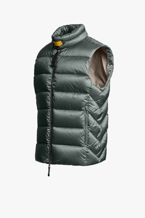 Parajumpers JEORDIE - DOWN VEST GREEN-BLUE 26WMPMPUSX01P070782