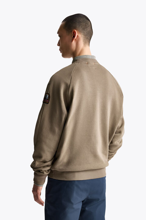 Parajumpers KEOTA - SWEATSHIRT COL ROND SLATE MUD 26WMPMFLFJ01P190128