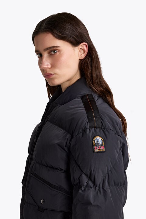 Parajumpers COLLYNIE - DOWN BOMBER BLACK 26WMPWPUHF31P750541