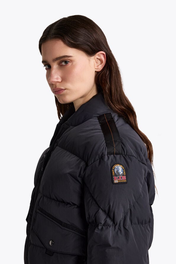 Parajumpers COLLYNIE - DOWN BOMBER BLACK 26WMPWPUHF31P750541