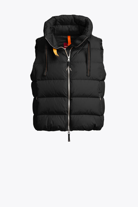 Parajumpers NOLENE - DOWN VEST BLACK 26WMPWPUTT31P590541
