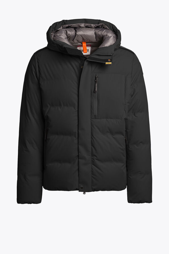 Parajumpers TAIGA - HOODED JACKET BLACK 25WMPMJKSS01P160541