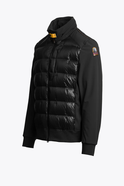 Parajumpers MATTY - HYBRIDJACKE BLACK 26WMPMHYTY01P110541