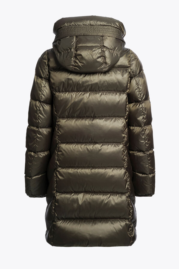 Parajumpers MARION - HOODED DOWN JACKET OLIVE GREY 25WMPGPUSX84PGF0103
