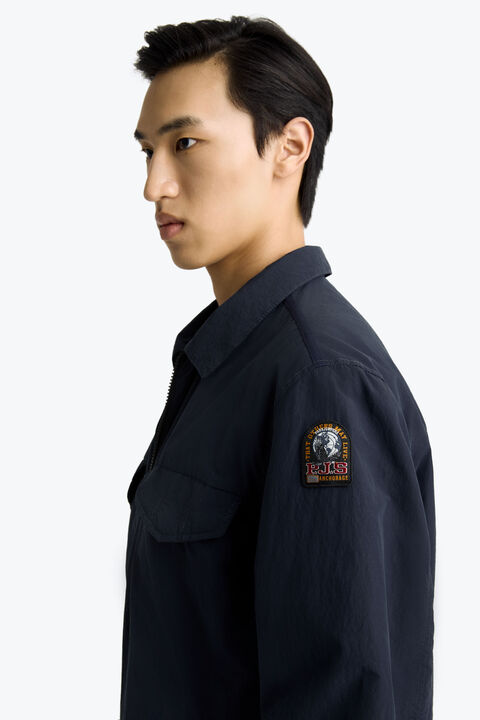 Parajumpers EVANDER - PADDED OVERSHIRT BLUE NAVY 26SMPMOSDU01P140316