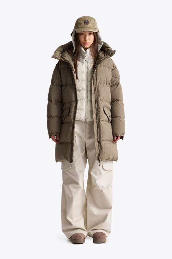 Parajumpers ROSEHALL - LONG JACKET BLACK 26WMPWPUHF32P750541