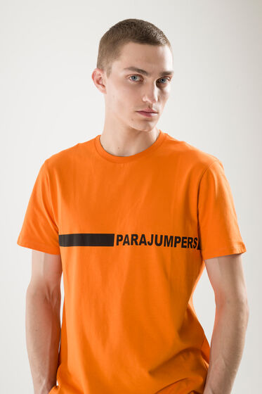 Leninism Alleviation official SPACE TEE T-shirts in MARIGOLD for Men | Parajumpers®