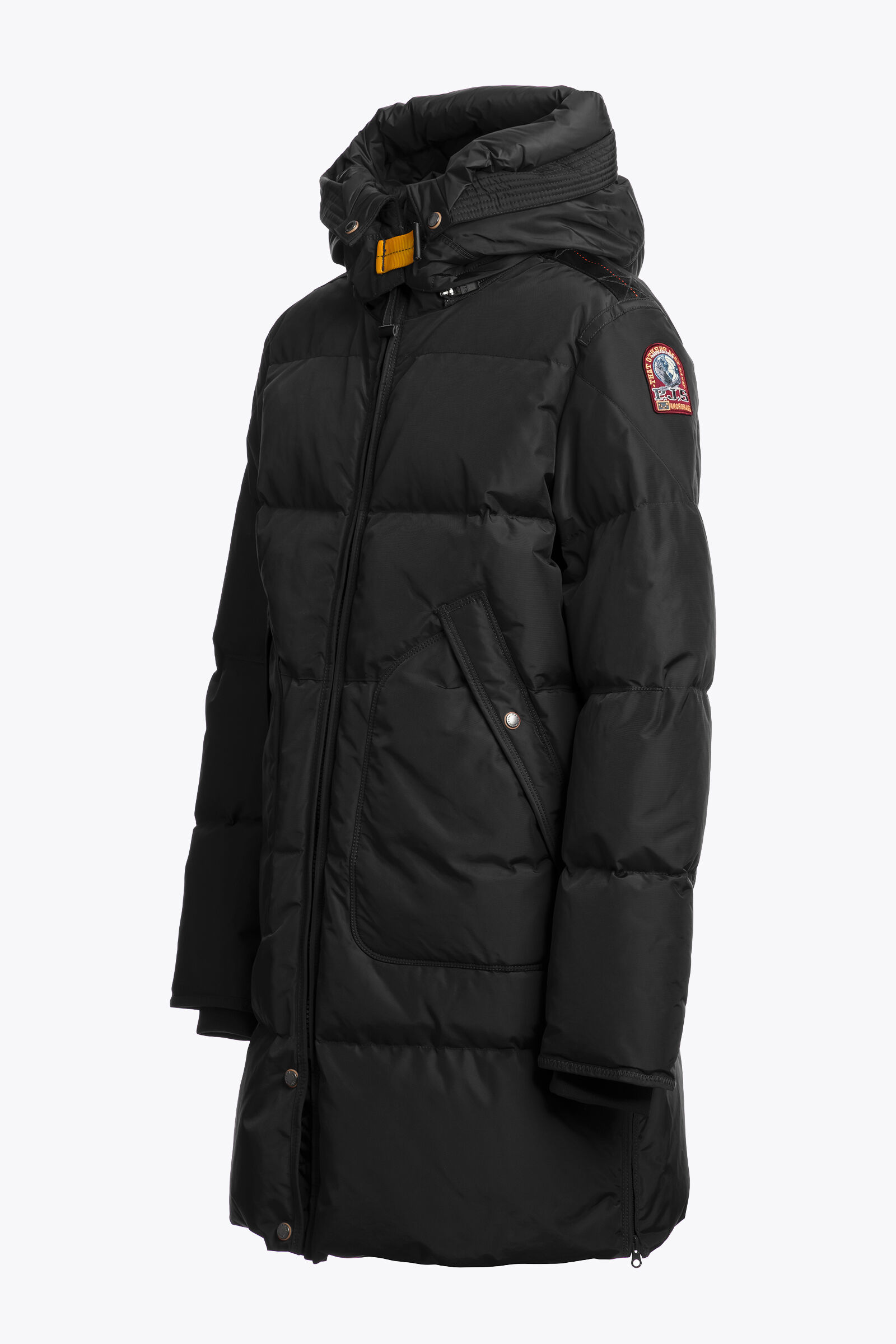   TILLING PARKA ブラック レディース LONG BEAR - HOODED PARKA in BLACK for Girl | Parajumpers®