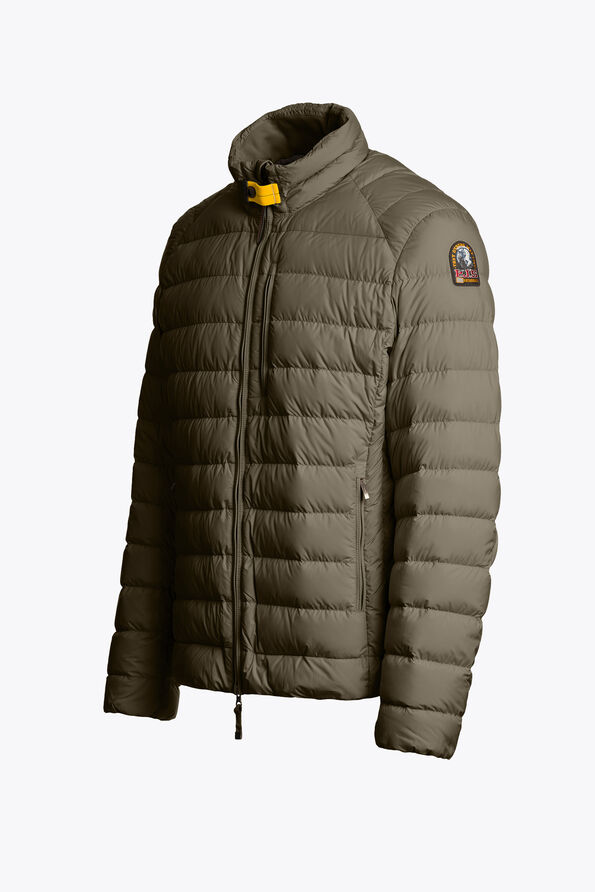 Parajumpers UGO - SHORT DOWN JACKET OLIVE GREY 25WMPMPUSL04P270103