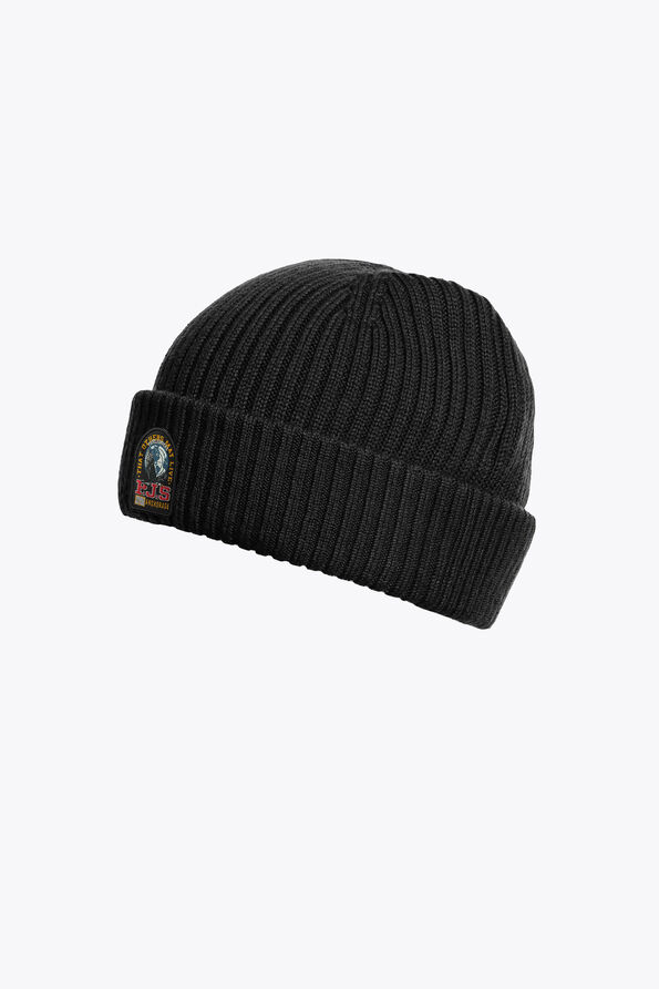 Parajumpers MATIO - BEANIE BLACK 26WMPAHAHA70PAL0541